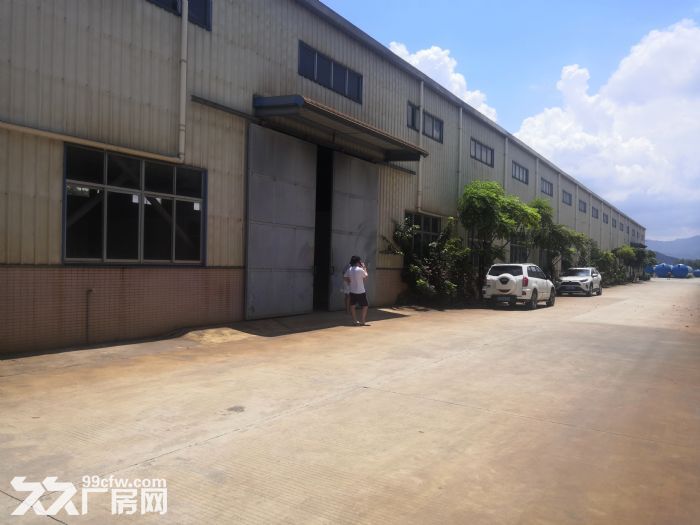 江门台山工业新城龙山路附近单一层厂房仓库1400平方出租-图1