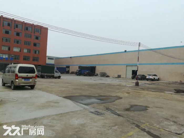 台山四九长龙工业区独院厂房4500，宿舍办公1000平方招租-图1