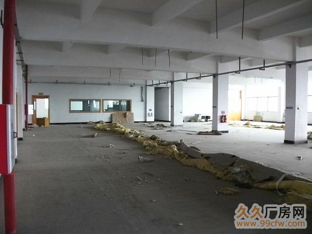 高新区广清工业园3670方八成新钢架厂房平即租即用-图2