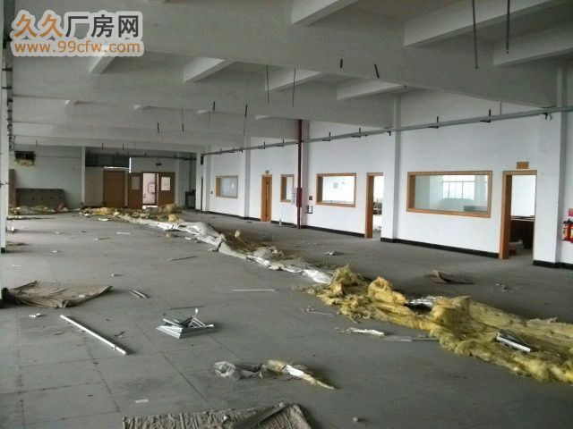 高新区广清工业园3670方八成新钢架厂房平即租即用-图4