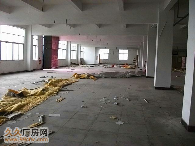 高新区广清工业园3670方八成新钢架厂房平即租即用-图5