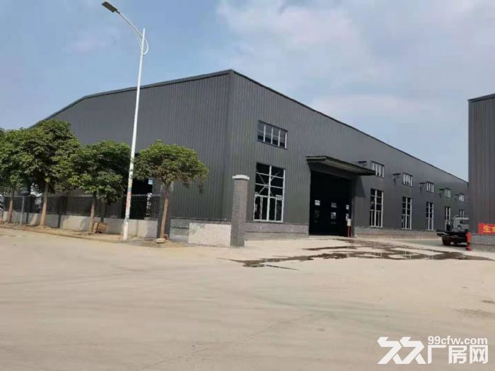 清远形象好（独院一万五方钢结构滴水9米10吨航吊）可分租-图1
