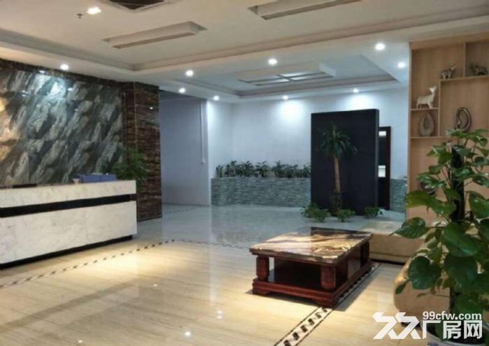 坪山坑梓原房东二楼整层2000平带地坪漆办公室出租-图3