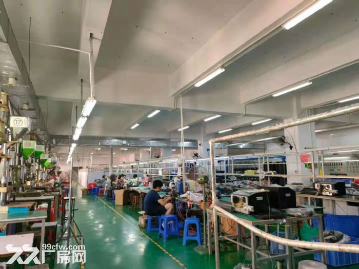 深圳龙华中心区龙华天虹附近楼上新出2300平精装厂房出租-图1