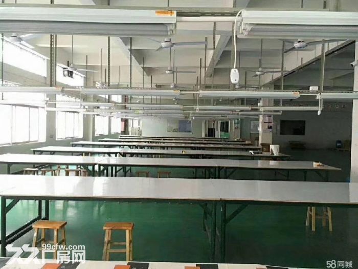 龙岗南联地铁口新出楼上带装修厂房出租2600平米-图5