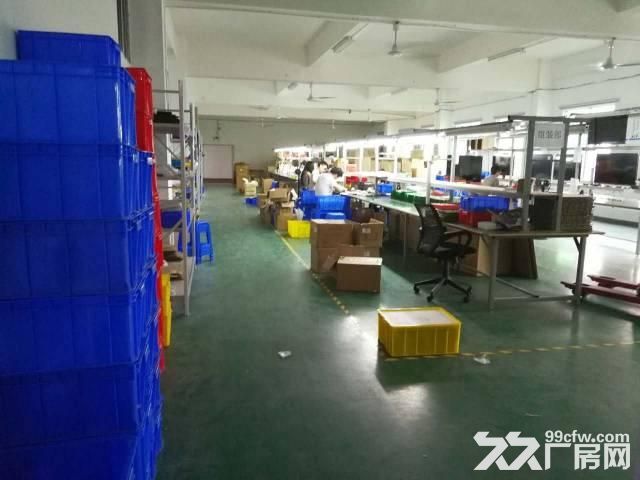 龙岗南通道边楼上1180平方带装修厂房出租-图4