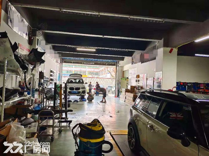 深圳龙华大浪元芬地铁站一楼450平精装汽车维修厂房出租。-图5