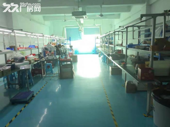 深圳龙华大浪罗屋围工业区楼上330平精装小厂房出租。-图3
