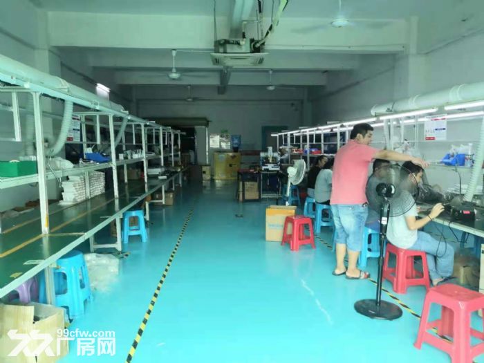深圳龙华大浪罗屋围工业区楼上330平精装小厂房出租。-图7