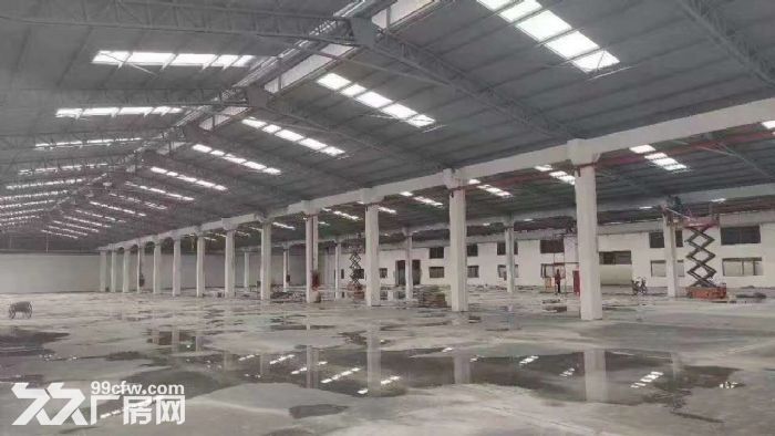 光明高速出口松白路旁 单一层钢构厂房出租6500平-图2