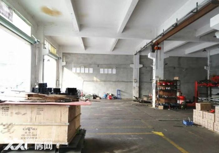 古镇海洲一楼670方厂房出租 带行车 近路边 主线齐全 现成办公水电 好招工-图3