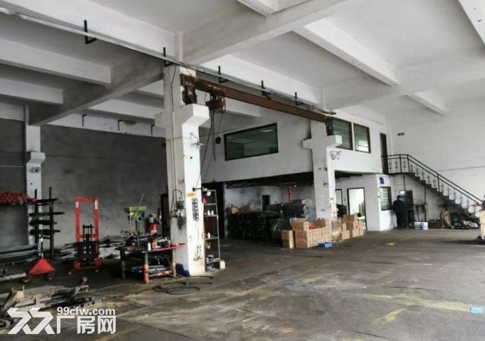 古镇海洲一楼670方厂房出租 带行车 近路边 主线齐全 现成办公水电 好招工-图2