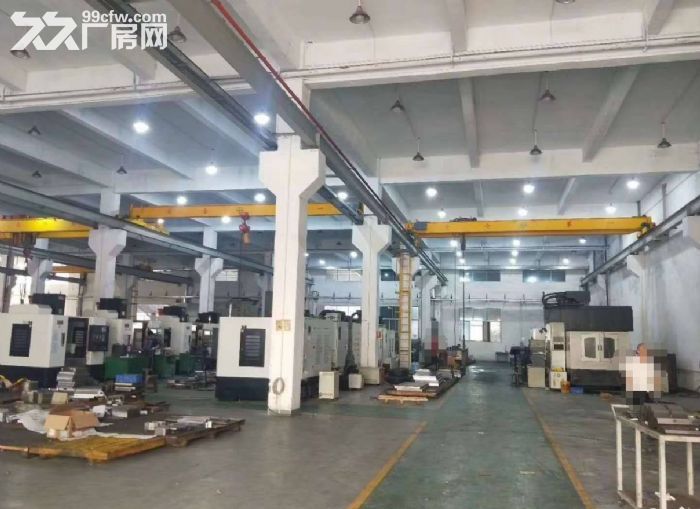 黄圃 刚空出原注塑厂房5000平方一楼精装修办公室，水电齐全带行车-图1