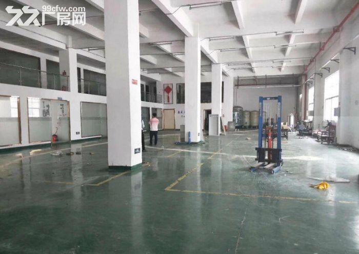 渡兴西路标准一楼900平方厂房出租 现成主线装修 证件齐 形象好 好办环评-图1