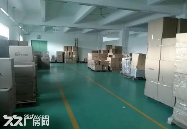 坦洲界狮北路1200方厂房招租 现成装修 带货梯 空地大 好停车-图1