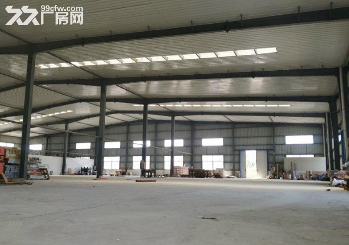 三角独院单一层钢构1600方仓库出租 空地大 不限行业 可环评 拖头可进-图1