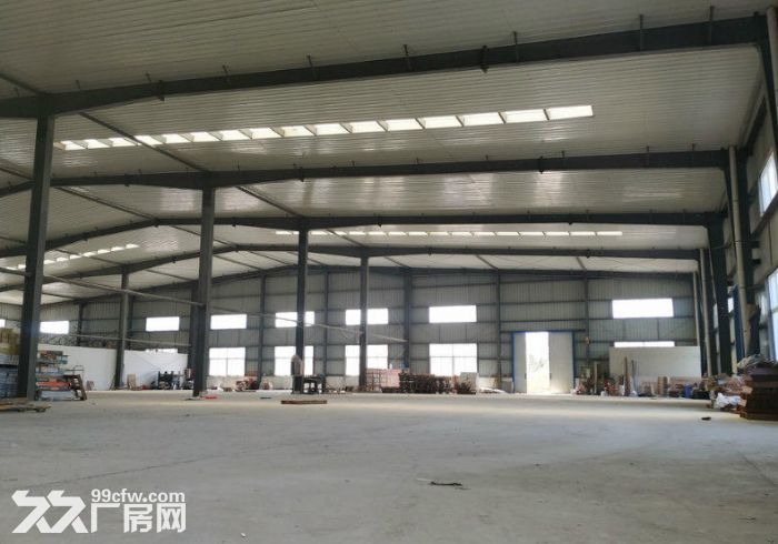 三角独院单一层钢构1600方仓库出租 空地大 不限行业 可环评 拖头可进-图2