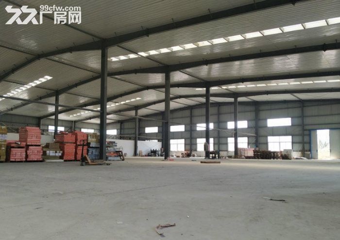 三角独院单一层钢构1600方仓库出租 空地大 不限行业 可环评 拖头可进-图3