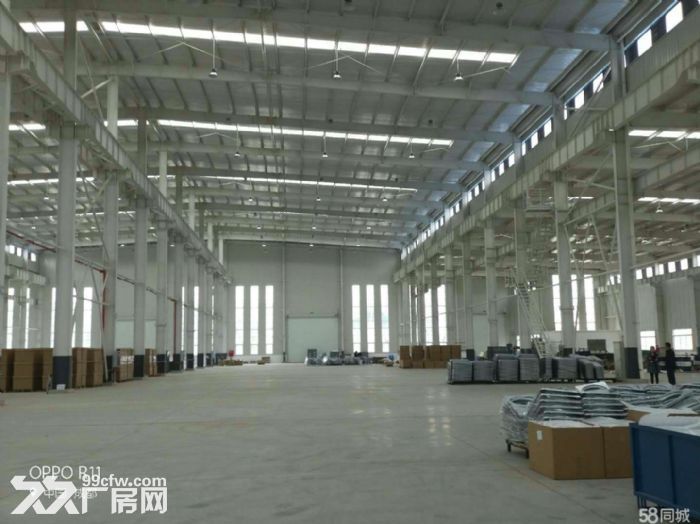 成阿工业园区，桁车20吨，带环氧地坪，标准厂房有天然气动力电-图1