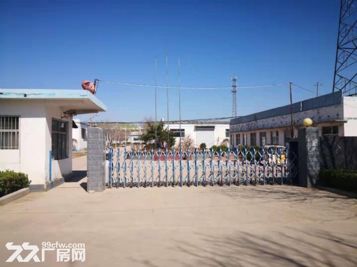 齐河高速路口20亩独院优质厂房出租(房主直租)-图1