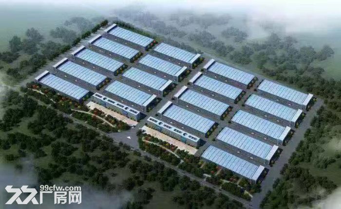 济宁新能源汽车产业园厂房出租 标准钢结构 93万平-图1