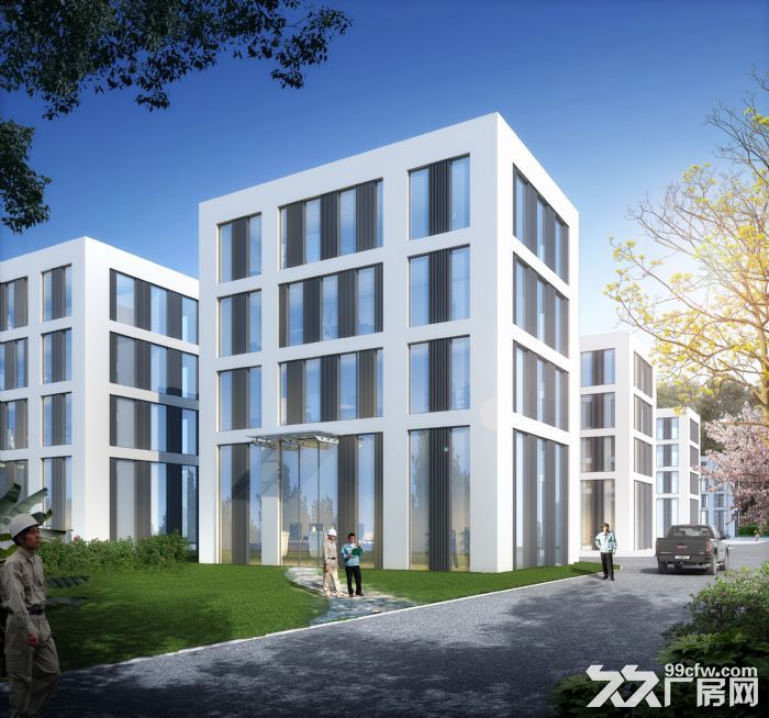 非中介 全新标准厂房 低首付 入园无税收要求 园区自持物业配套完善-图3