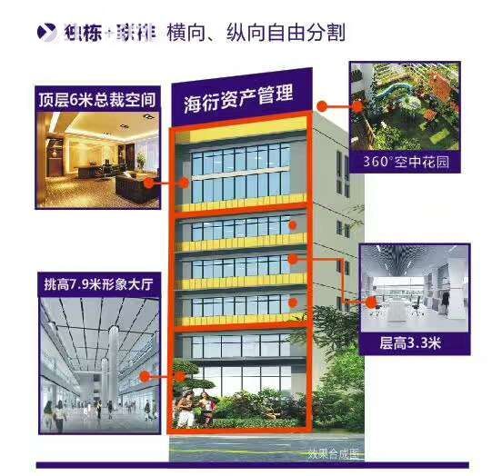 劲爆沙井每月800−6000平米，高端天地楼办公场所每层100平-图5
