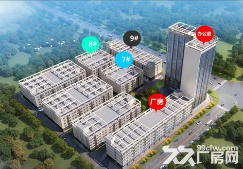 高新区标准厂房大小面积都有_6米层高_有一楼，都龙科技园-图1