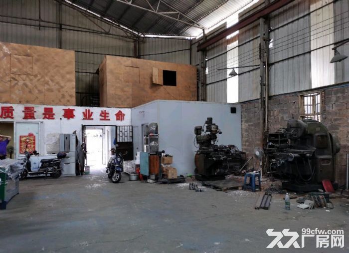 西郊钢屋架厂房530平米屋檐高7米配5吨行车-图3