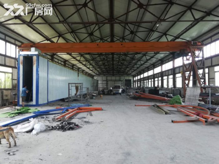 于洪厂房3600平，举架10米，有吊车梁，办公1000平有装修，动力电160-图3