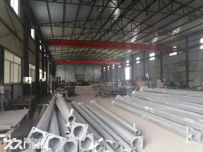 于洪闸上厂房3200平，办公2层600平，举架11米两台2.8吨吊车，动力电80-图3