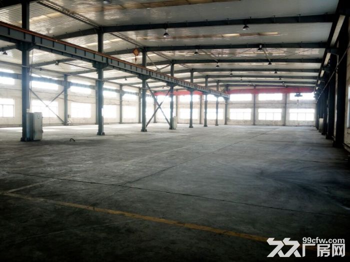 铁西区开发区开发大道厂房办公2500平出租。厂房砖混结构，举架9米，吊车10吨5-图1