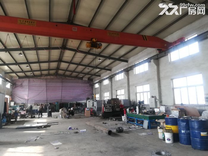 沈阳市皇姑区观音厂房460平，办公楼二层210平出租，厂房内有吊车，砖混结构，动-图1