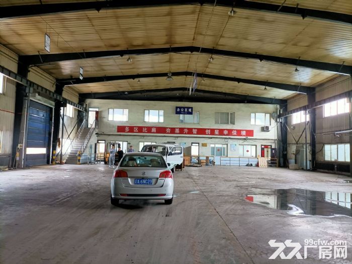 大东榆林大街厂房3000平彩钢结构独栋厂房，宽24米，高8米，可承重5吨天吊，动-图1