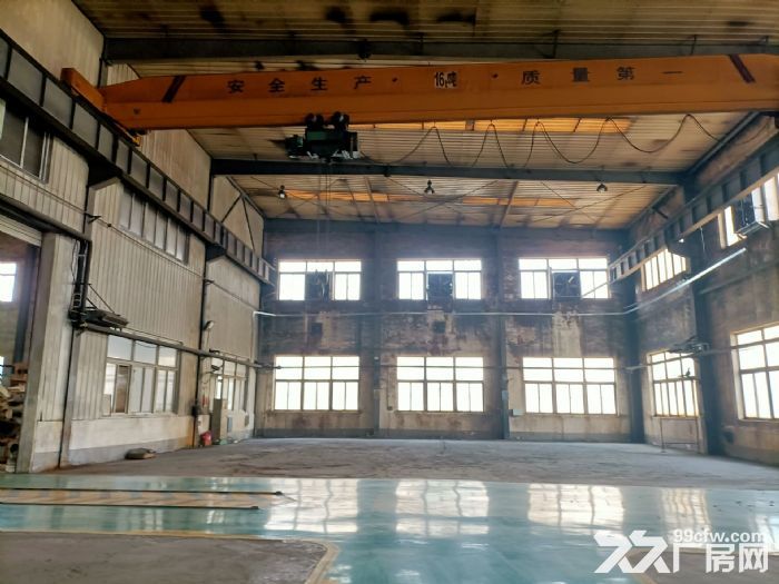 铁西开发区厂房5500平，办公2700平出租。厂房长100米宽18米3跨，厂房砖-图4