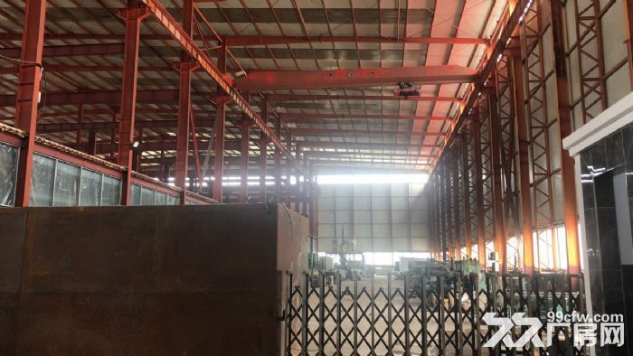 和平区满融工业园厂房1300平出租，厂房彩钢结构，吊车5吨，动力电200千瓦，厂-图1