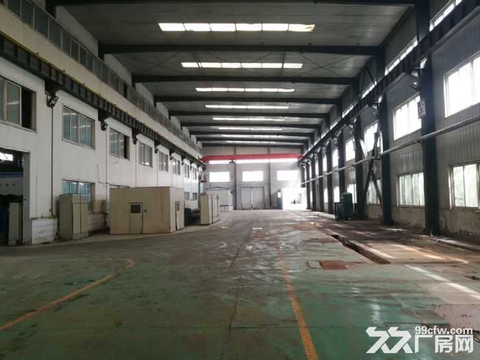 于洪迎宾路地铁口附近2700平厂房彩钢11000平带设备出租高度12米，天吊25-图1