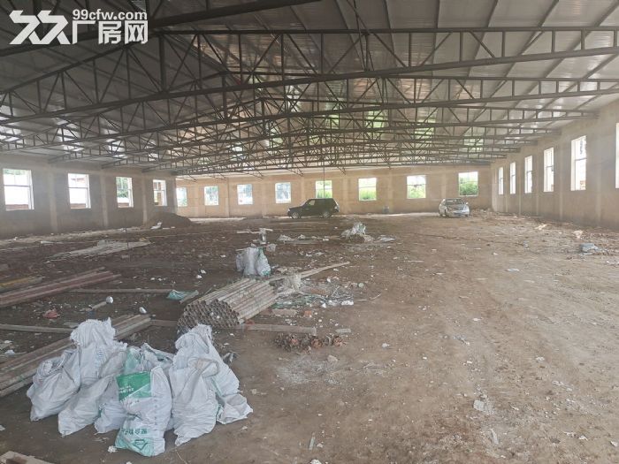 于洪沙岭附近厂房2050平厂房，厂房砖混结构举架4.5米，办公楼360平两层有动-图1