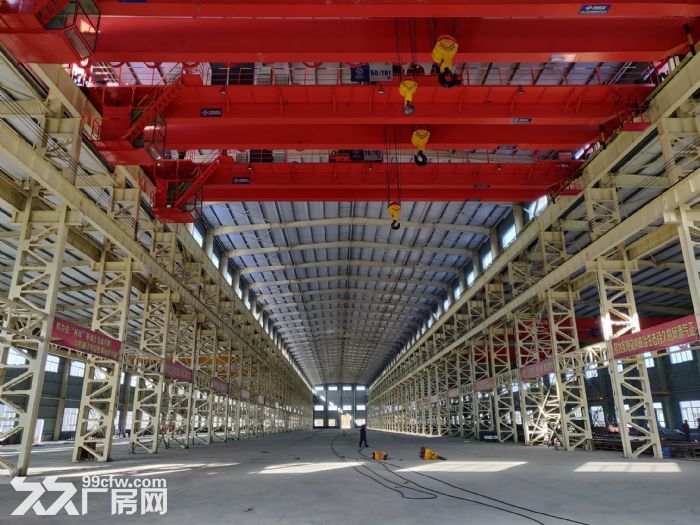 大型钢结构车间出租，手续齐全 最大行车50吨2部-图1