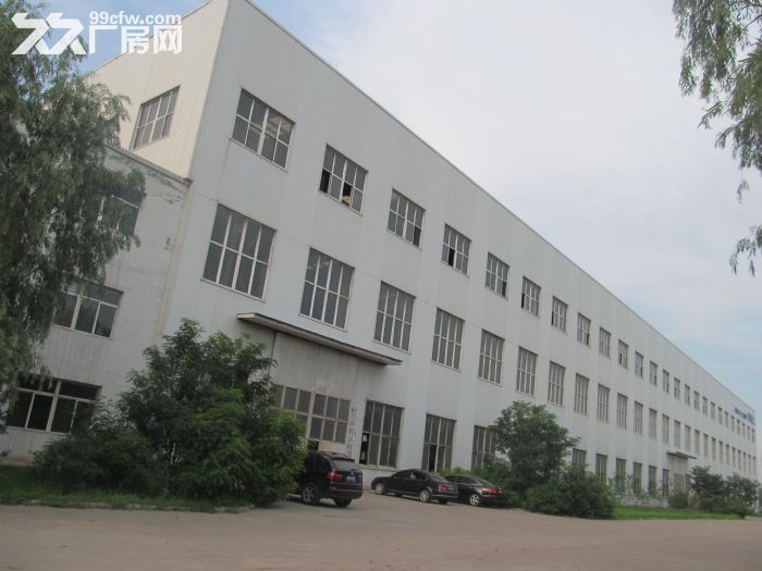 46000平米厂房(可分租)有重型行车，有环评，300亩土地紧邻青银高速，国道-图1