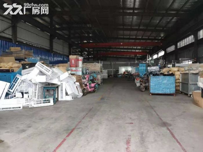 蔡甸九康大桥旁一楼1500平带行吊厂房出租-图2