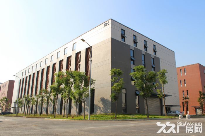 地铁城铁一体化、超高性价比、花园式成熟园区、别墅式独栋厂房【单层、独栋出租】-图1