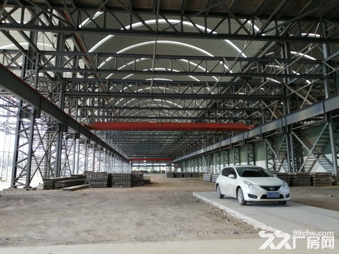 武湖长江金属旁30000㎡钢构厂房，带行车，800起租-图4