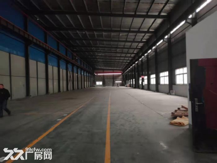 蔡甸常福工业园3600平米一楼钢构厂房行车10吨可分租配电足-图3