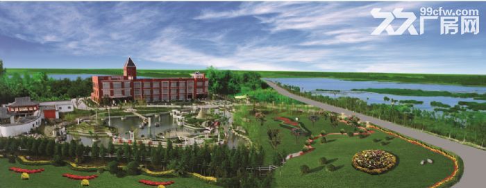 安丘市北区50亩大型园林酒店出租餐饮住宿-图1