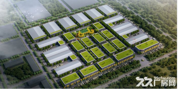 潍坊市工业厂房出租，小面积，园区配套齐全。-图1