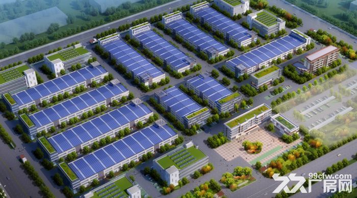 西安周边10000平标准化厂房可分割，可办理环评-图1
