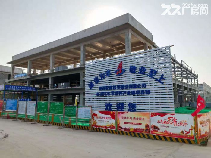 大跨度框架式标准厂房出租-图2