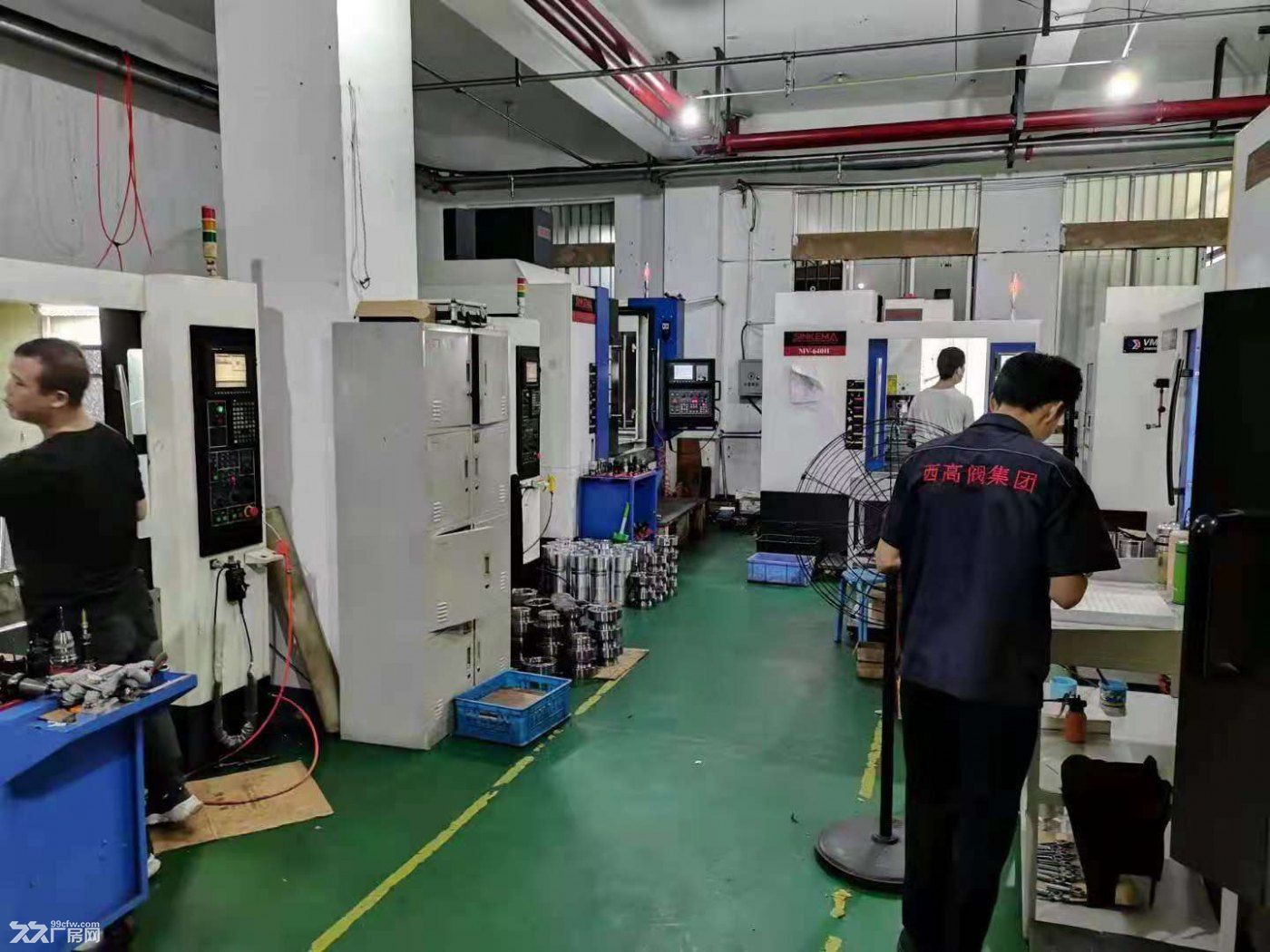 高新区577平纯一楼厂房面积可分割可做机械加工行业-图2