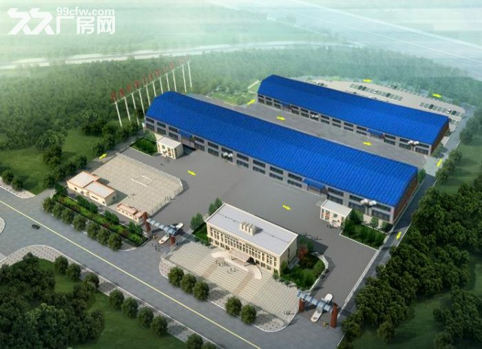 新乡大东区现有10000㎡高台库，2分钟上高速，位置绝佳，无限高杆。-图1